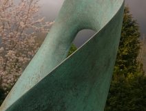 Bronze Sculpture - the swirl by Ben Barrell