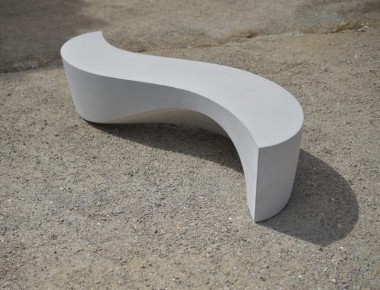 Wave bench by Ben Barrell