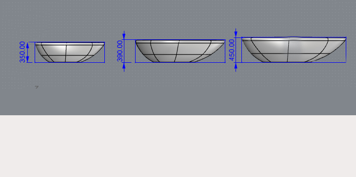Pico Pebble Seats to scale.